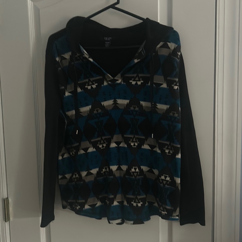 Chaps lady’s t shirt with a hoody
